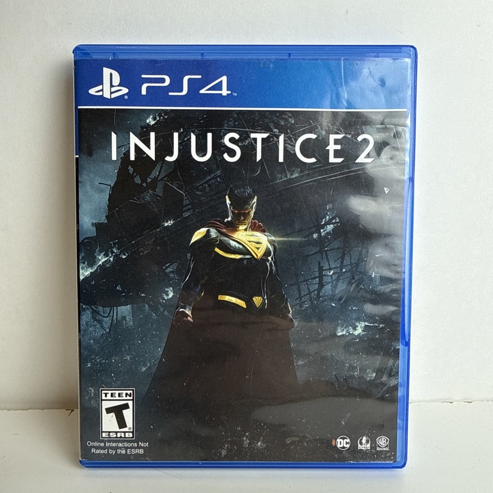Injustice 2 PS4 Video Game Fighting Multiplayer DC Universe CIB